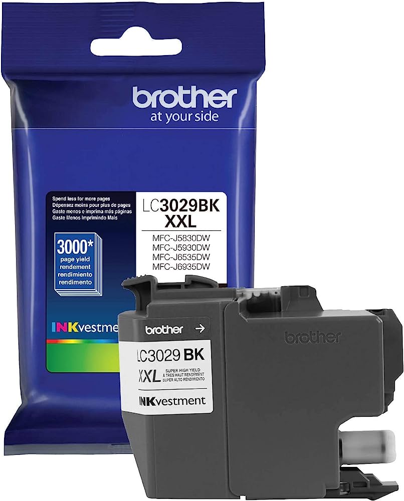 Brother LC3029BK High-Yield Black Ink Cartridge-0
